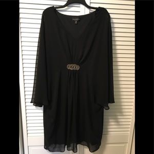 Connected Apparel woman’s black formal dress size 20W